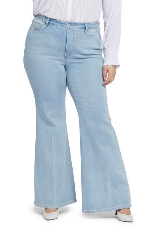 NYDJ Mia Palazzo High Waist Flare Jeans Product Image