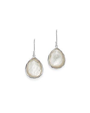 Rock Candy Small Sterling Silver & Doublet Teardrop Earrings Product Image