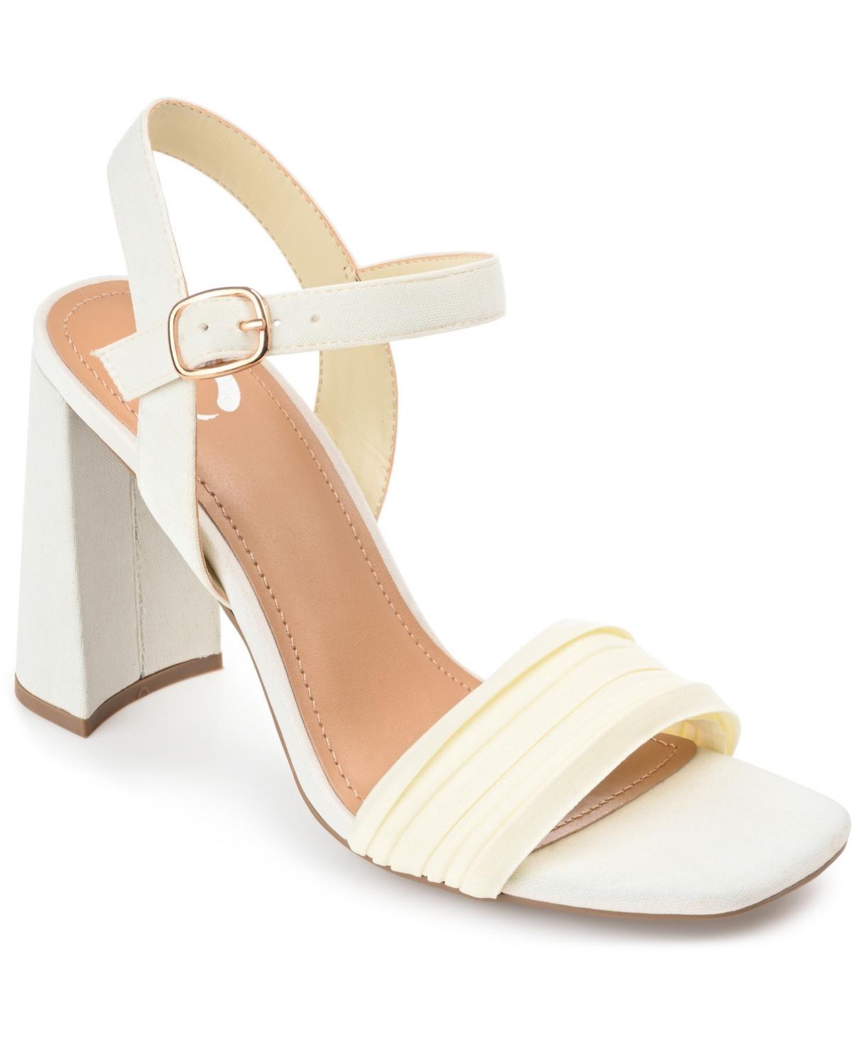 Journee Collection Womens Skiler Block Heel Sandals Product Image