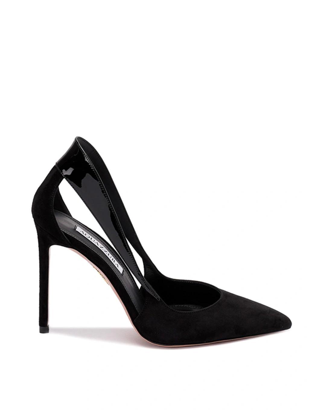 AQUAZZURA Dangerous Liaisons 105mm Pumps In Black Product Image