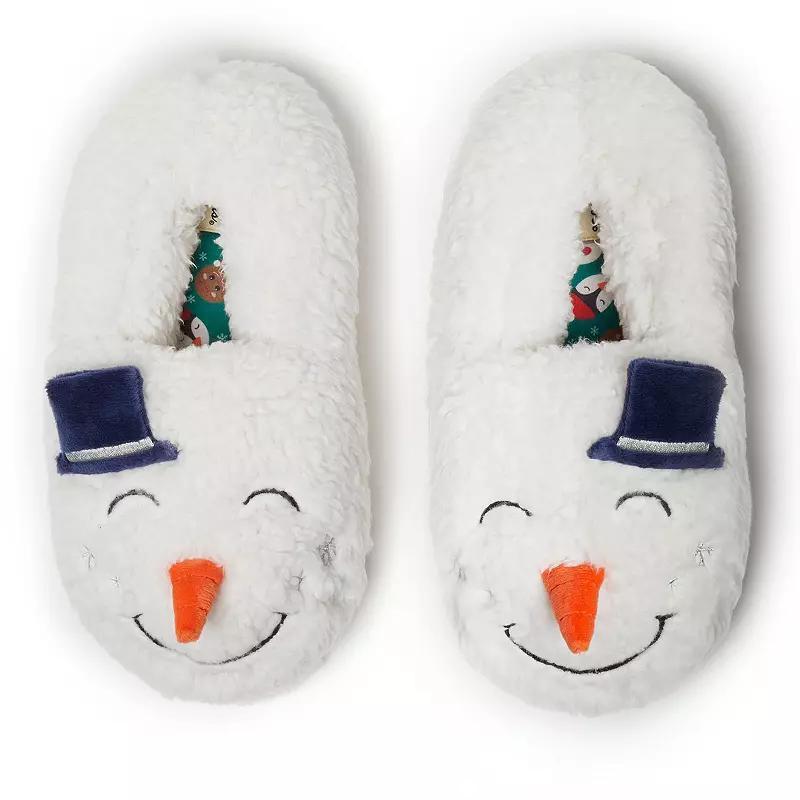 Dearfoams Critter Adult Closed Back Slippers, Womens Product Image