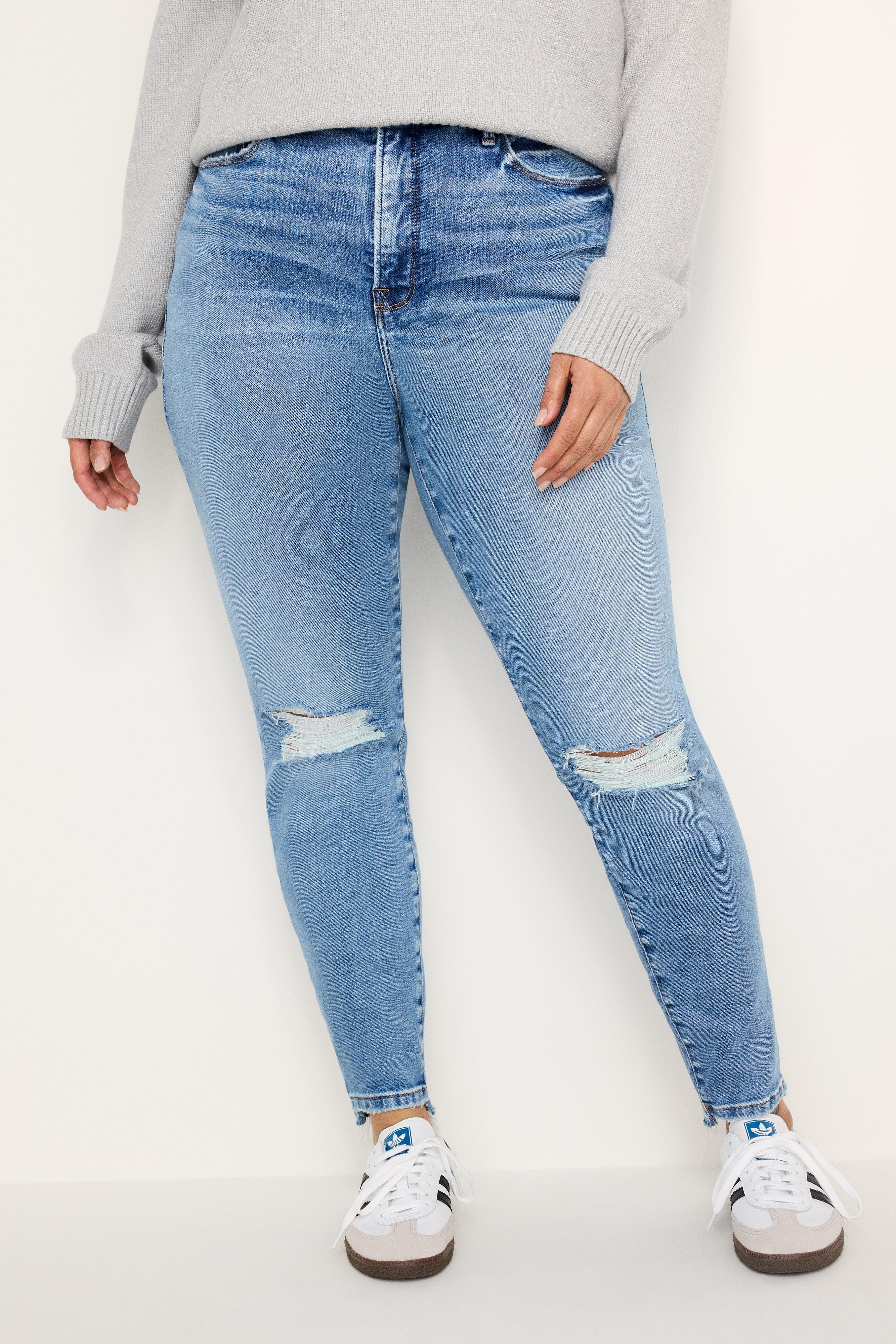 SOFT-TECH GOOD LEGS SKINNY JEANS | INDIGO521 Product Image