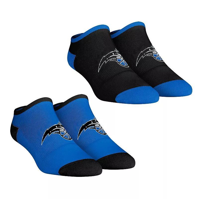 Womens Rock Em Socks Orlando Magic Core Team 2-Pack Low Cut Ankle Sock Set Product Image