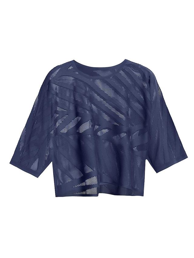 Womens Boxy Breathable Fern Top Product Image