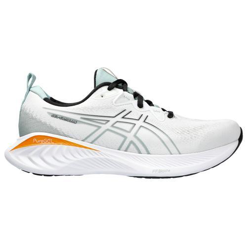 ASICS Mens ASICS Gel Cumulus 25 - Mens Running Shoes Orange/Black/White Product Image