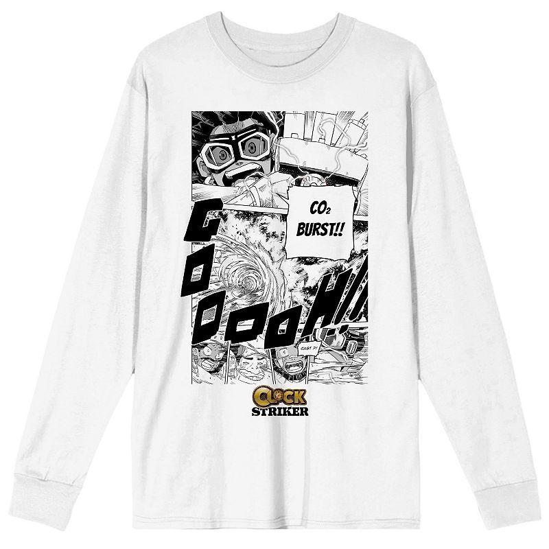 Mens Clock Striker Manga Page CO2 Long Sleeve Product Image