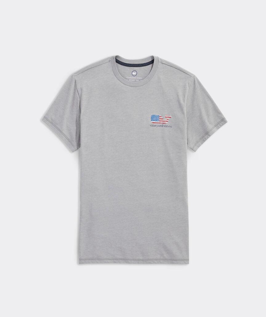 American Flag Whale Short-Sleeve Dunes Tee Product Image