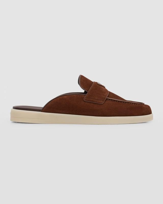 Mens Saint Tropez Suede Mules Product Image