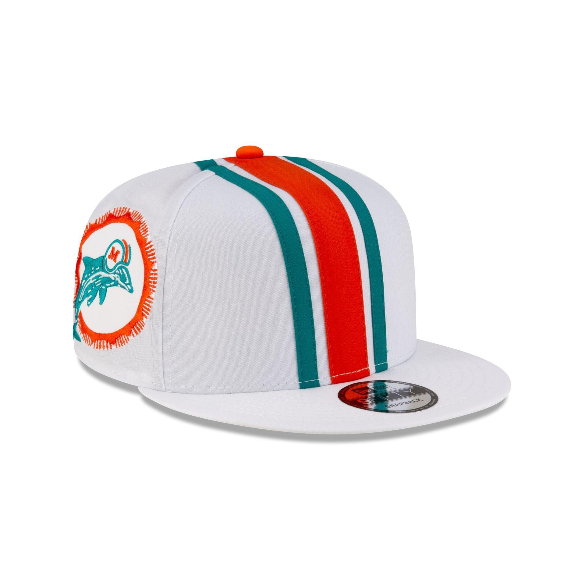 Miami Dolphins Historic Helmet Pack 9FIFTY Snapback Hat Male Product Image