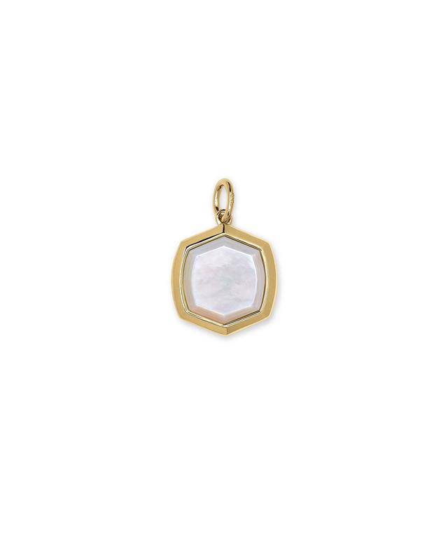 Davis 18k Gold Vermeil Charm in Turquoise Product Image