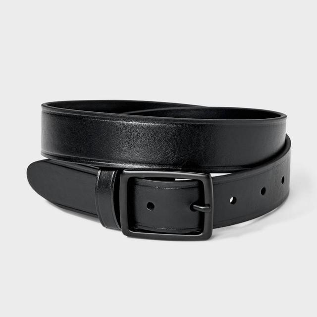 Mens Wide Casual Center Bar Buckle Belt - Goodfellow & Co Product Image