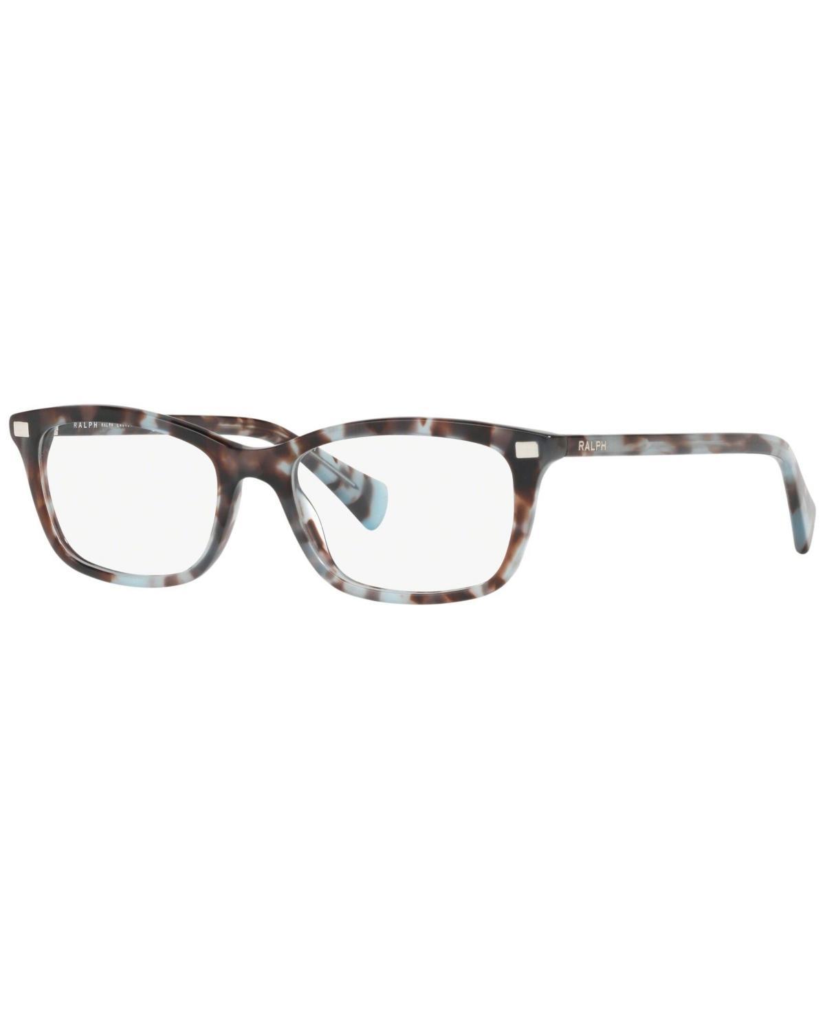 Ralph Lauren RA7089 Womens Rectangle Eyeglasses - Tort Blue Product Image