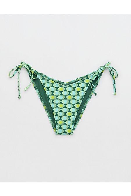 Aerie Low Rise Tie Cheekiest Bikini Bottom Women's Product Image