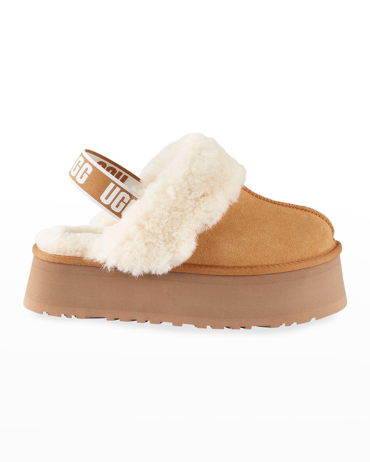 UGG Funkette Suede Platform Clogs Product Image