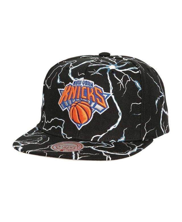 Mens Mitchell & Ness New York Knicks Storm Season Snapback Hat Product Image