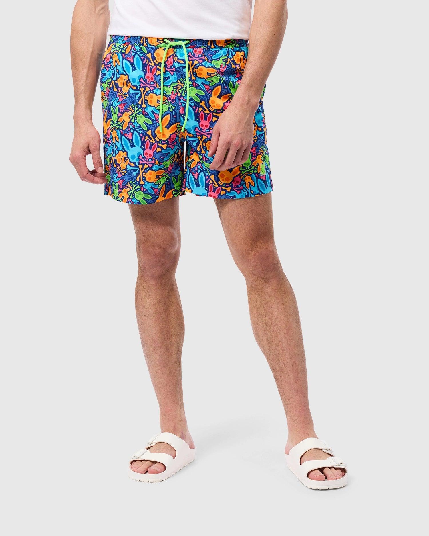 MENS CLIFTON ALL OVER PRINT SWIM TRUNK - B6W441C200 Product Image