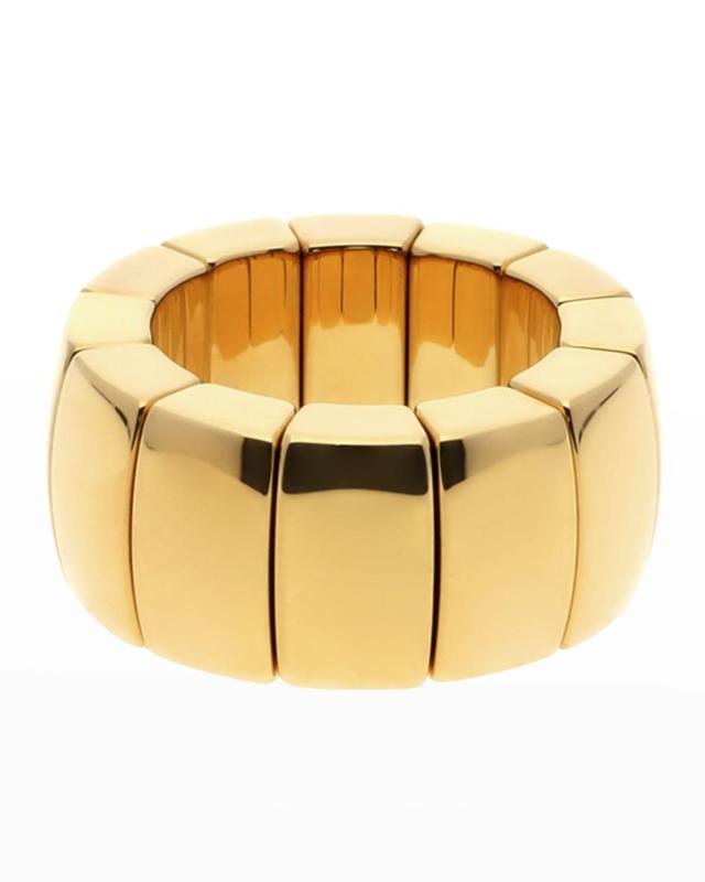 AURA 18k Rose Gold Overlay Stretch Ring Product Image