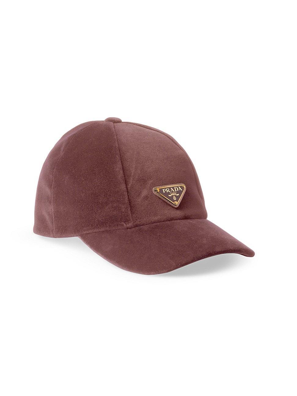 Womens Velvet Baseball Cap product image