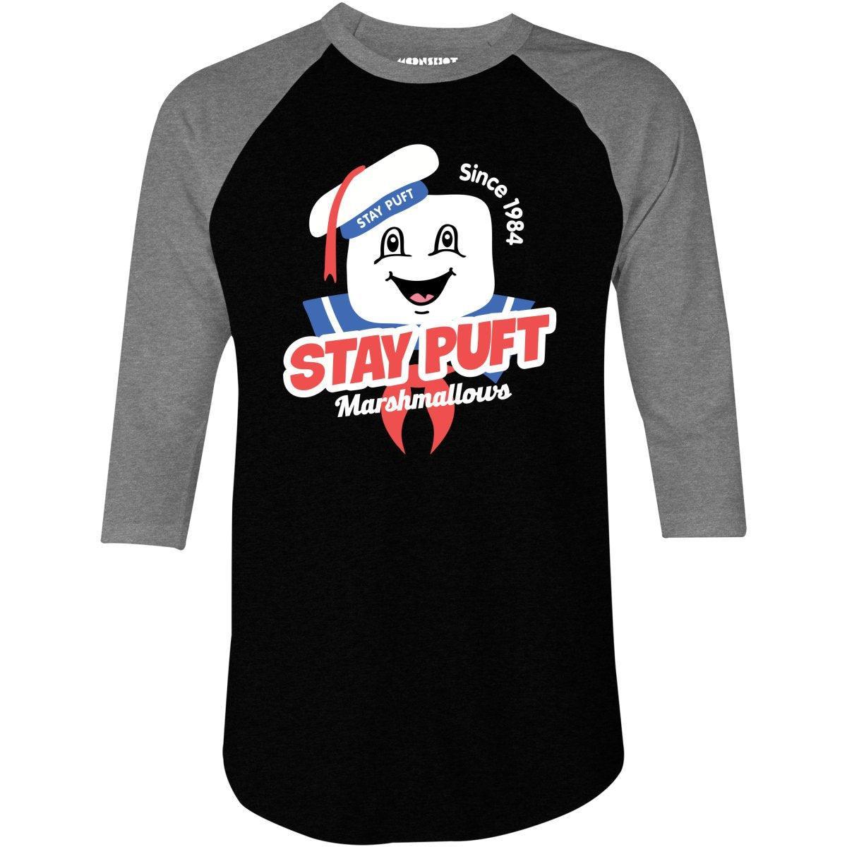 Stay Puft Marshmallow Man - 3/4 Sleeve Raglan T-Shirt Male Product Image