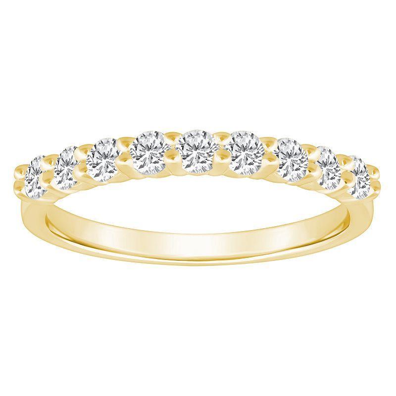 Diamond Wedding Band (1/2 ct. t.w.) in 14k Gold Product Image