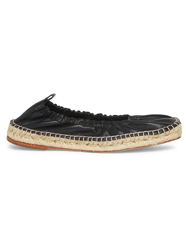 Womens Leather Espadrilles Product Image