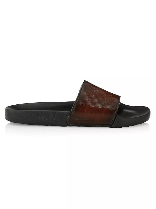 COLLECTION Burnished Slide Sandals Product Image