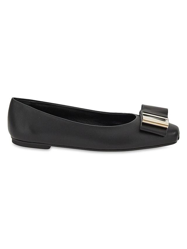 Womens Lina Leather Ballet Flats Product Image