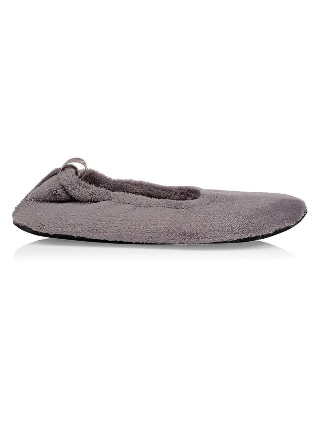 Womens Plush Ballet Flats Product Image