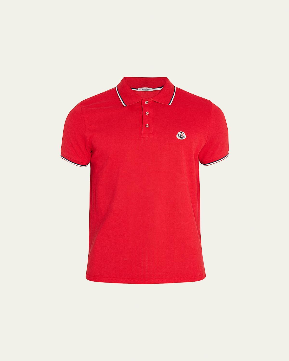 Mens Classic Tipped Polo Shirt Product Image