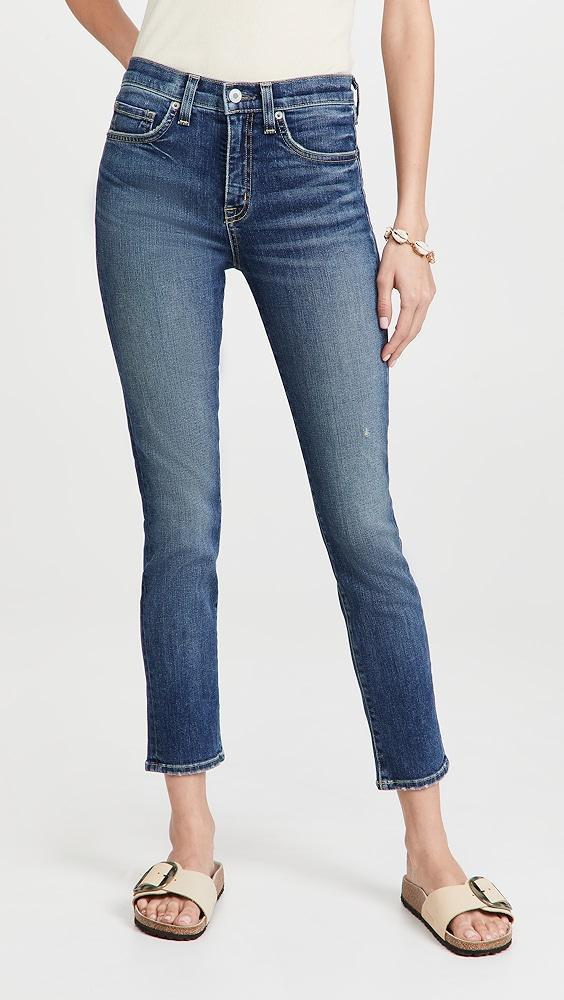 Nili Lotan Mid Rise Jean | Shopbop product image