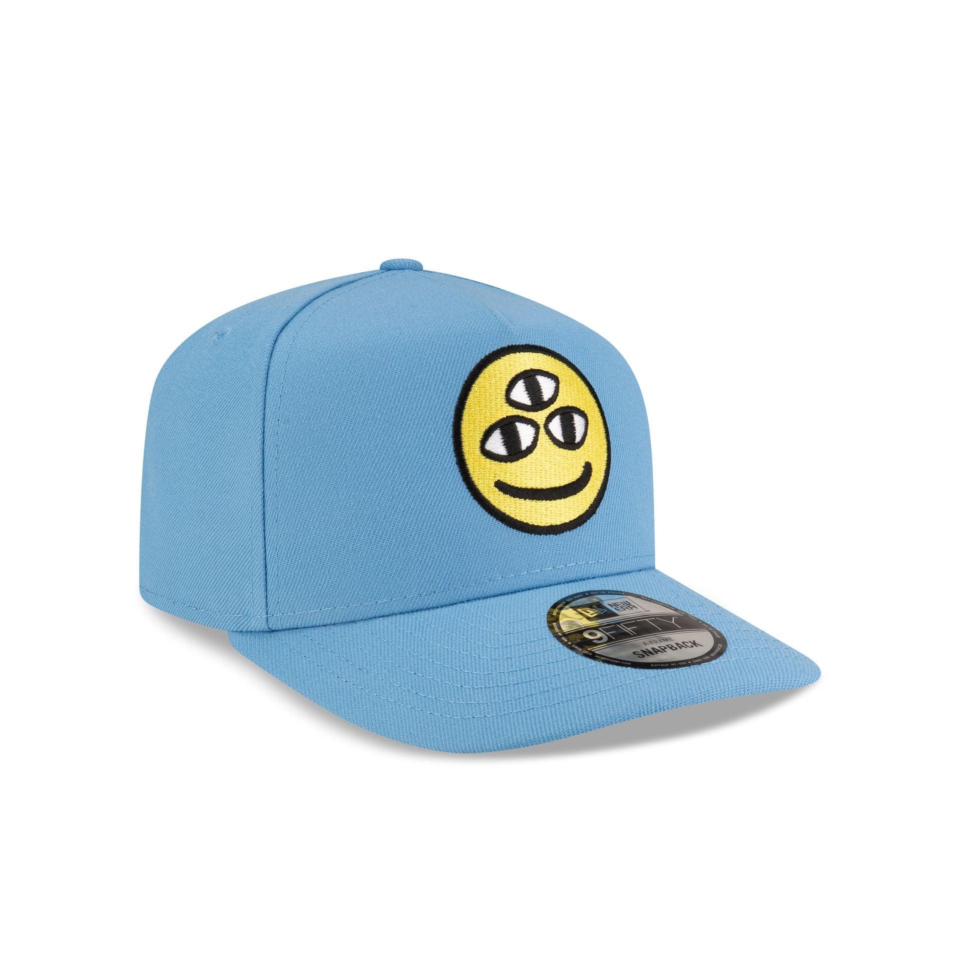 DISHIN® Sky Blue 9FIFTY A-Frame Snapback Hat Male Product Image