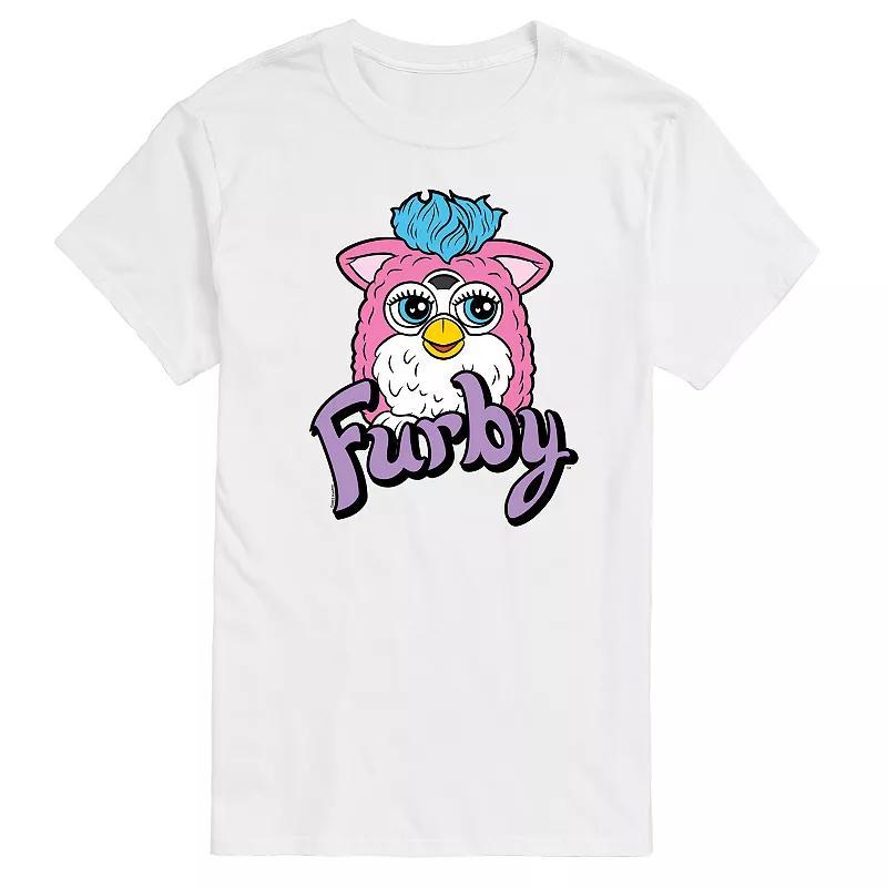 Mens Furby With Logo Graphic Tee by Hasbro Product Image