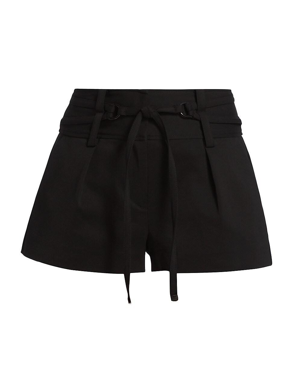 Womens Daria Cotton-Blend Tie-Waist Shorts product image