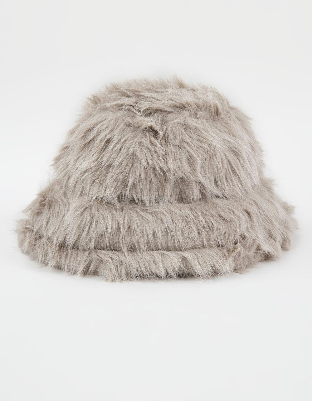 Soft Faux Fur Bucket Hat product image