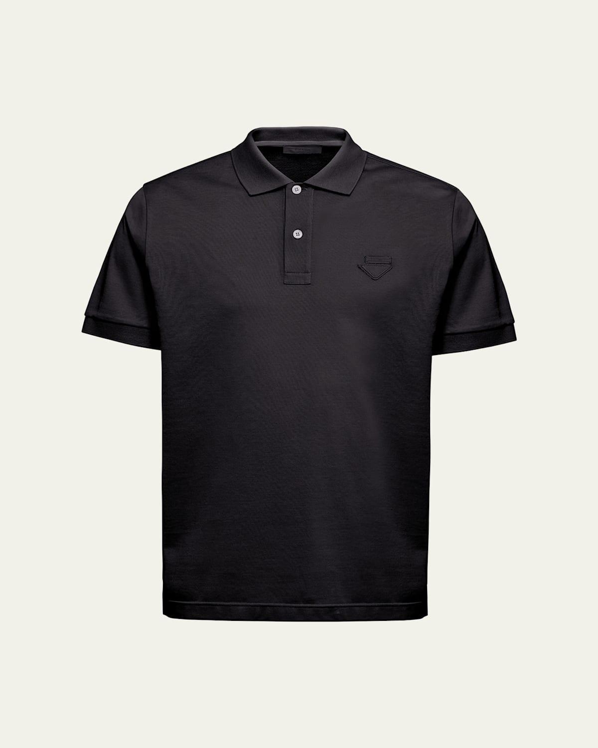 Mens Pique Polo Shirt Product Image