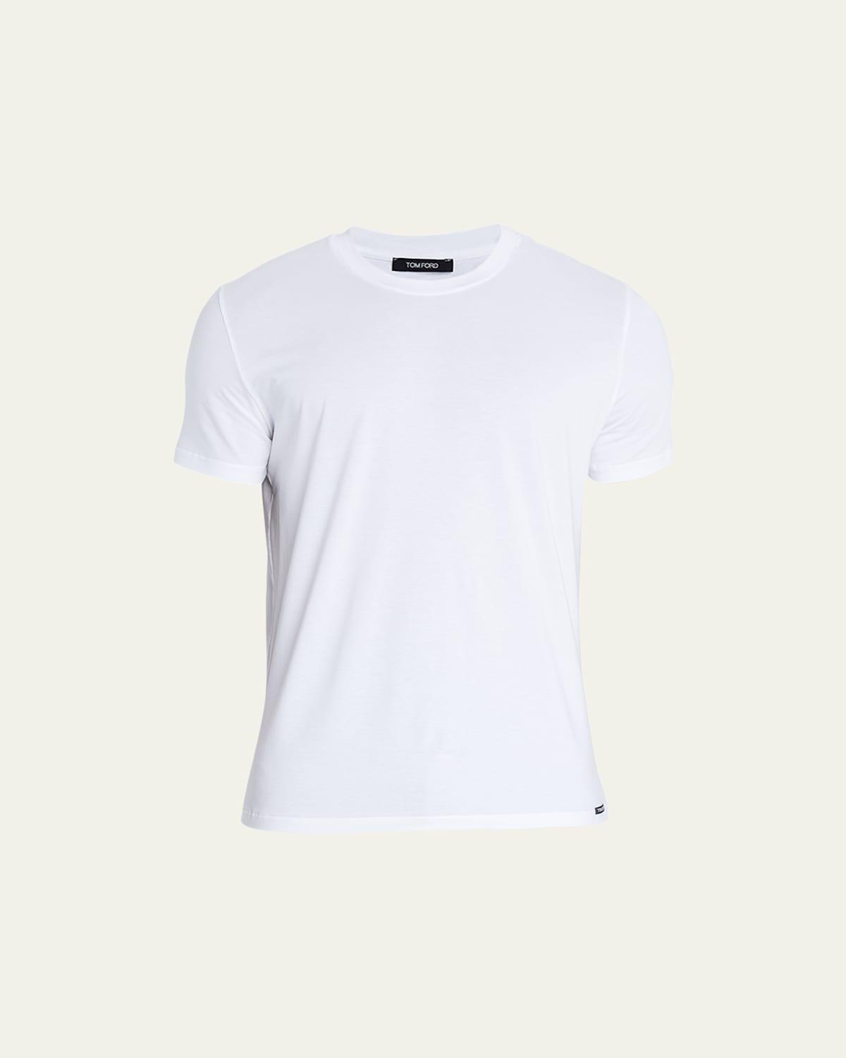 Mens Cotton-Modal Crewneck T-Shirt Product Image