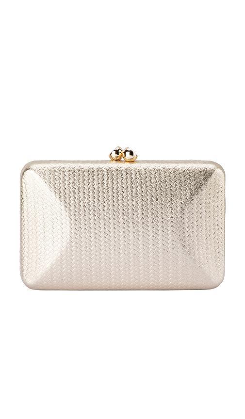 Chica Metallic Textured Clutch product image