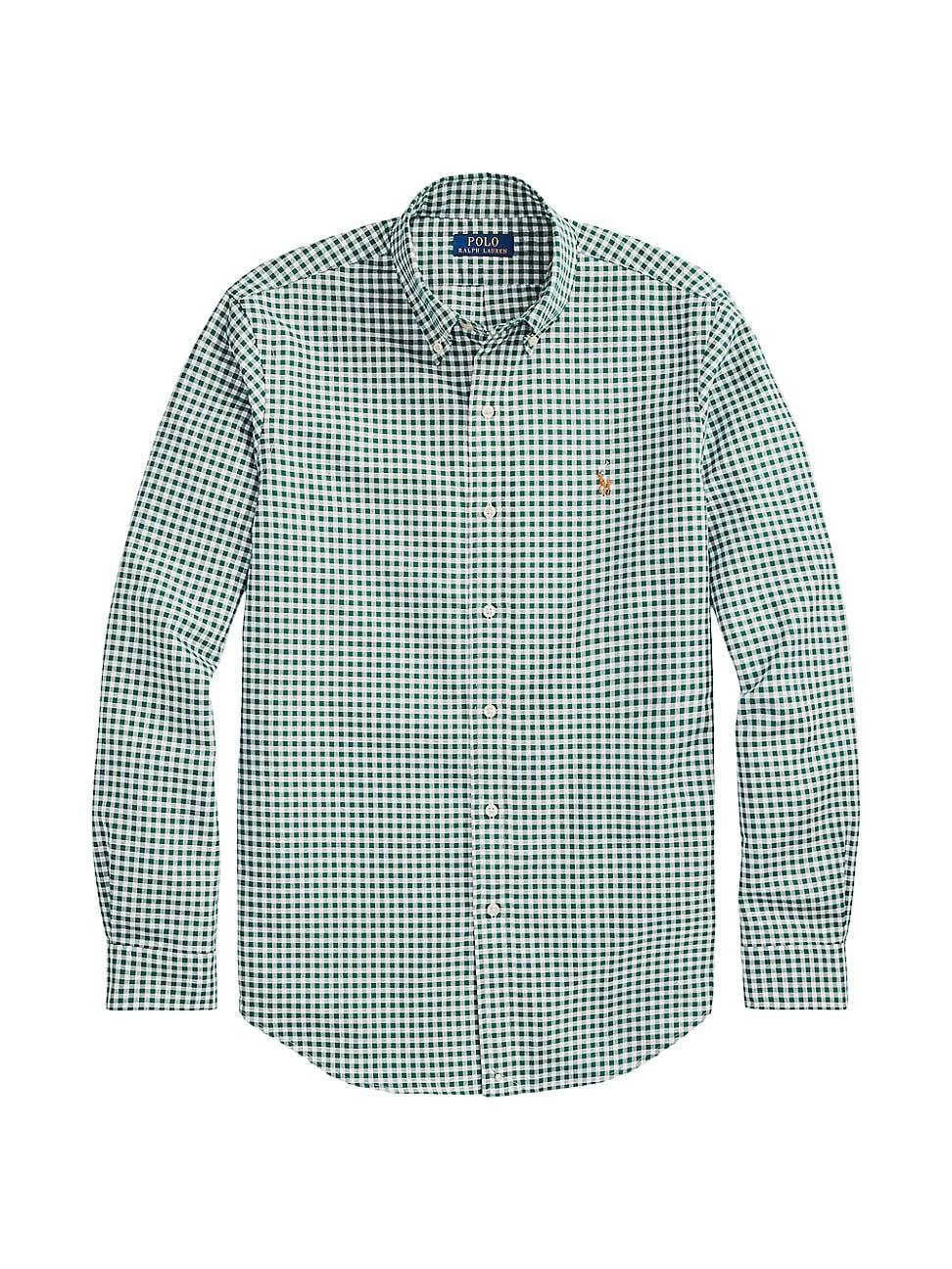 Mens Oxford Gingham Shirt Product Image