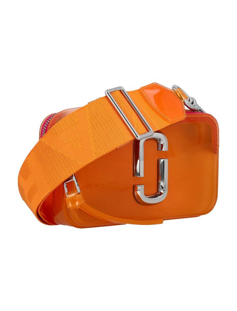 Clear View Rectangular Crossbody In Orange Product Image