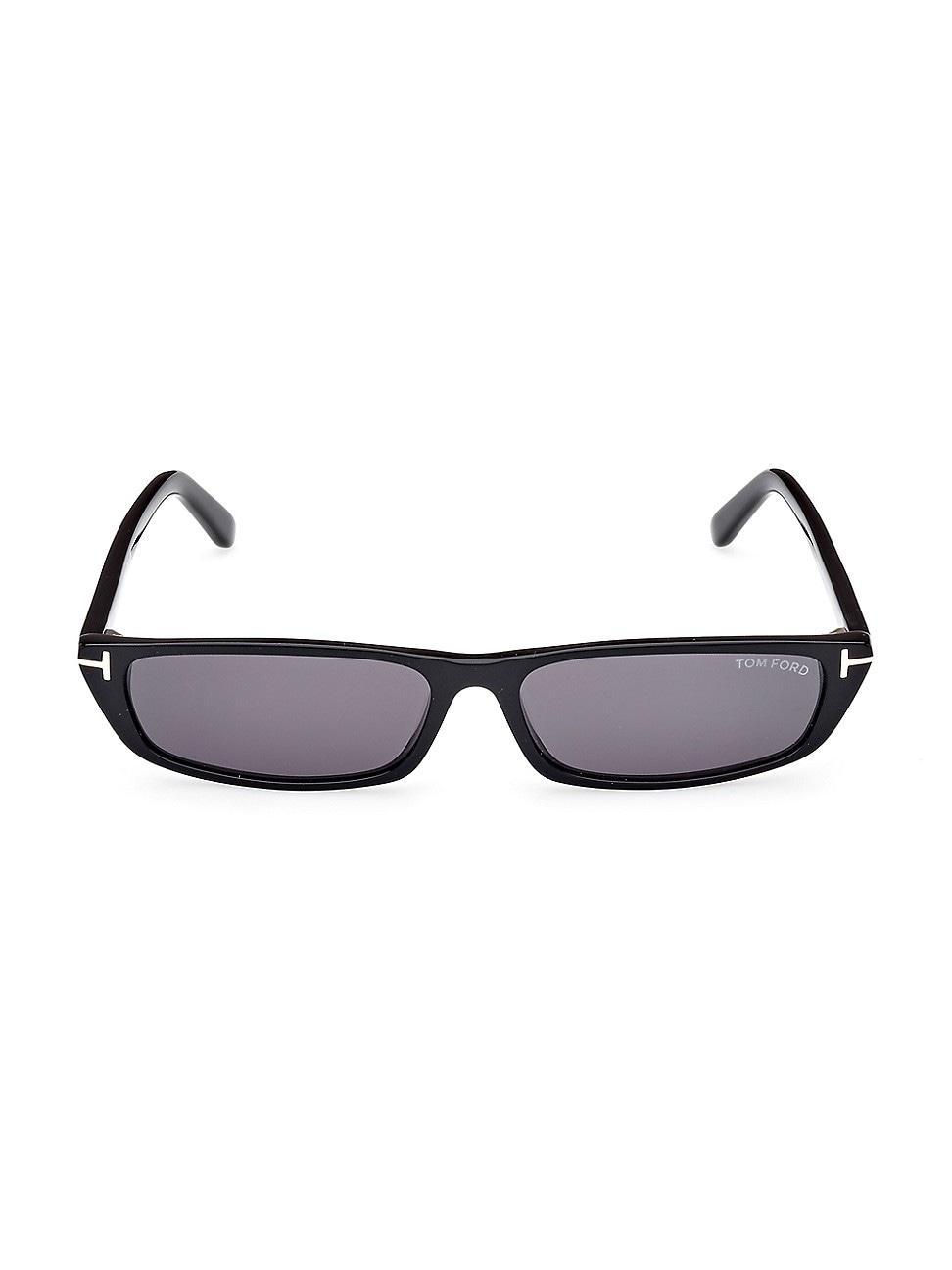 Mens 59MM Rectangular Sunglasses Product Image