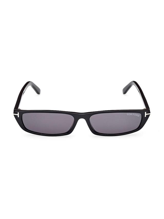 Mens 59MM Rectangular Sunglasses Product Image