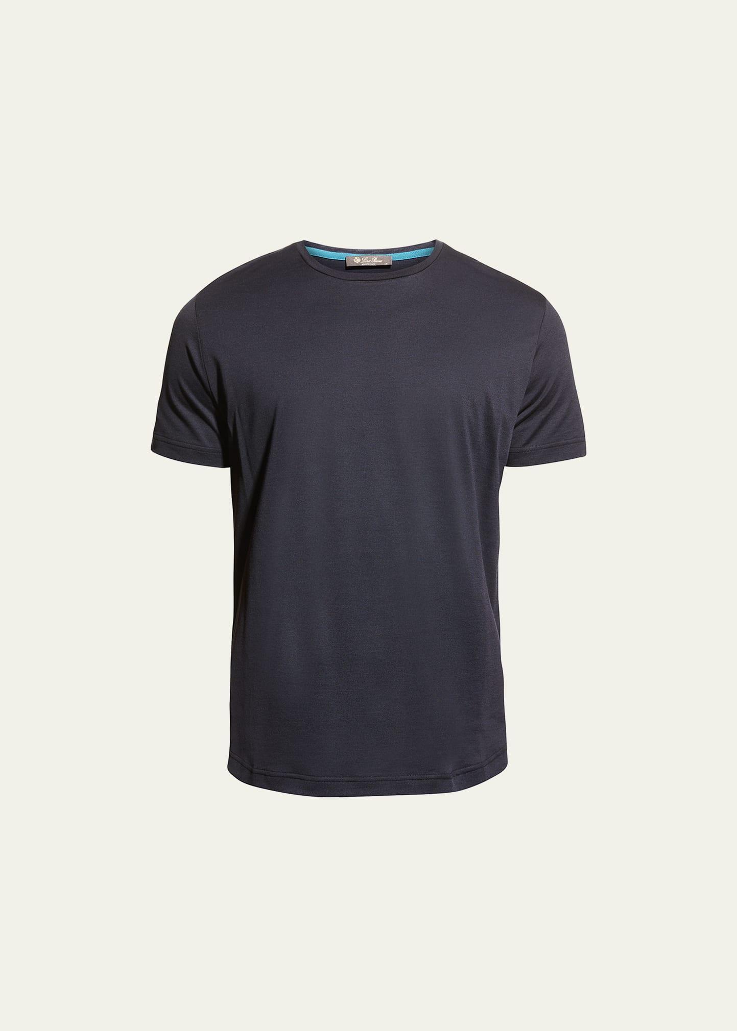 Mens Silk-Blend Tee Product Image