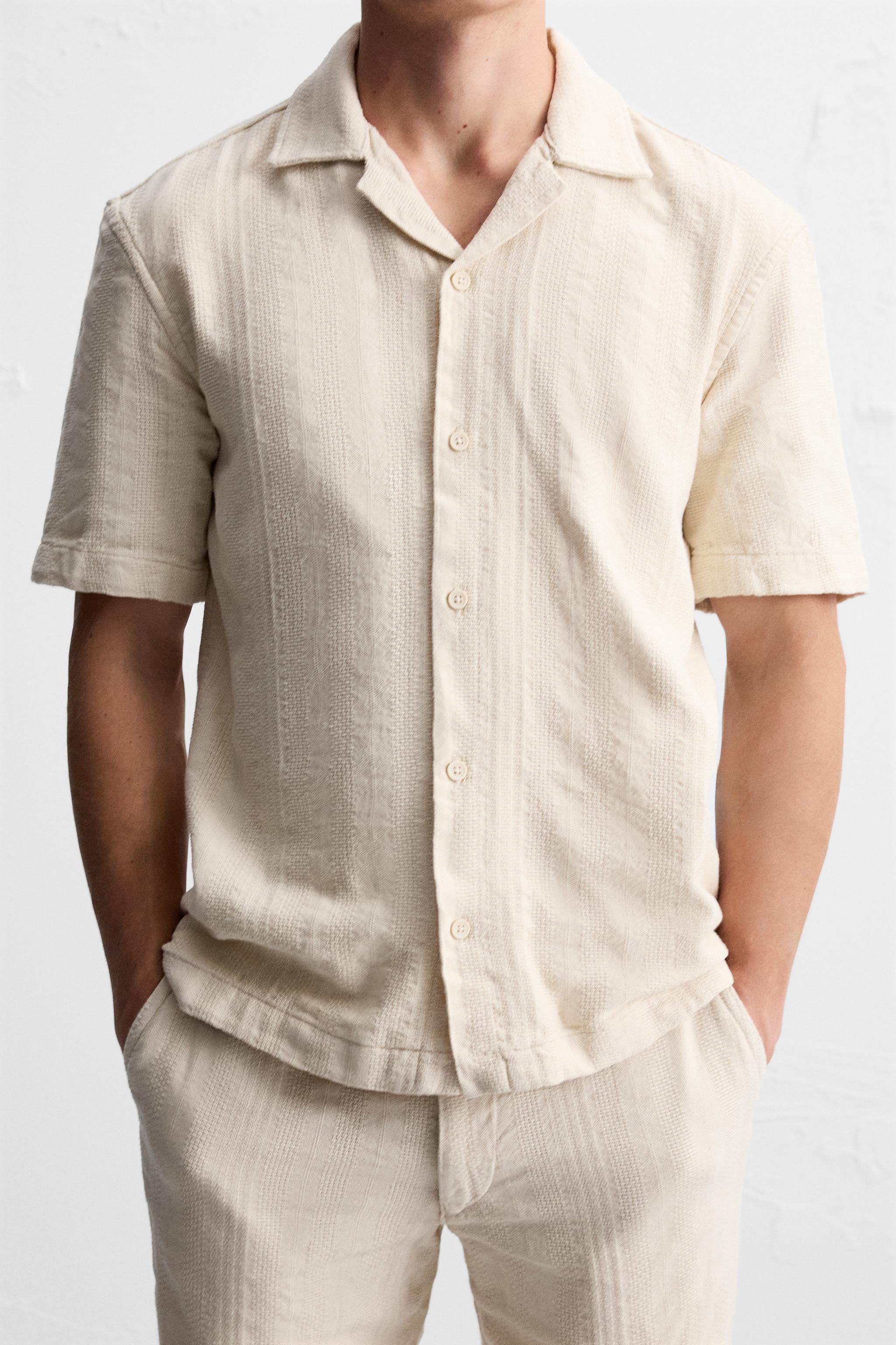 STRIPED JACQUARD SHIRT Product Image