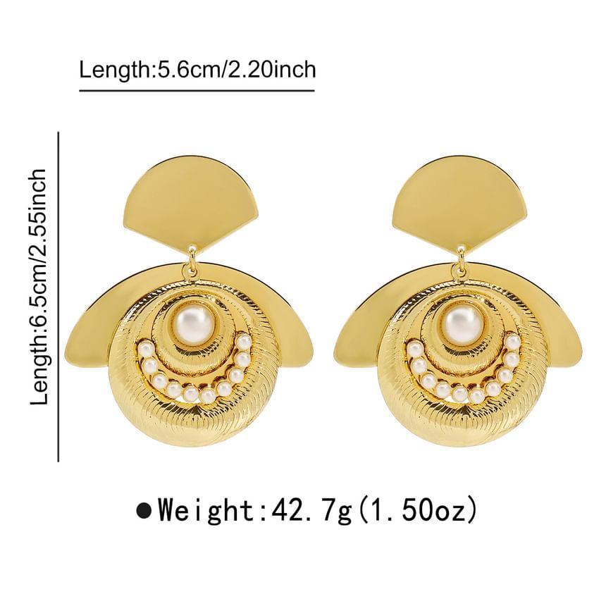 Faux Pearl Drop Earring Product Image