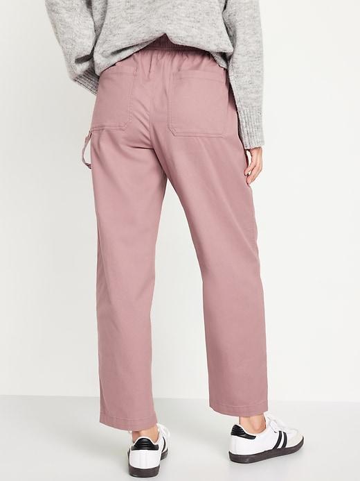 High-Waisted Pulla Utility Pants Product Image