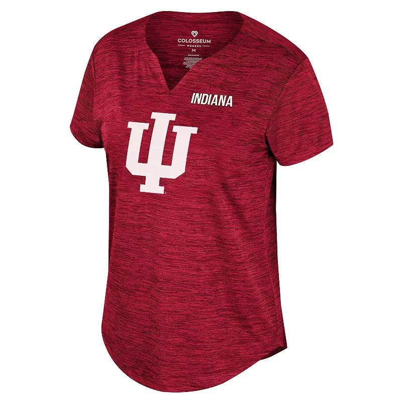 Womens Nebraska Cornhuskers Notch Neck T-Shirt Product Image