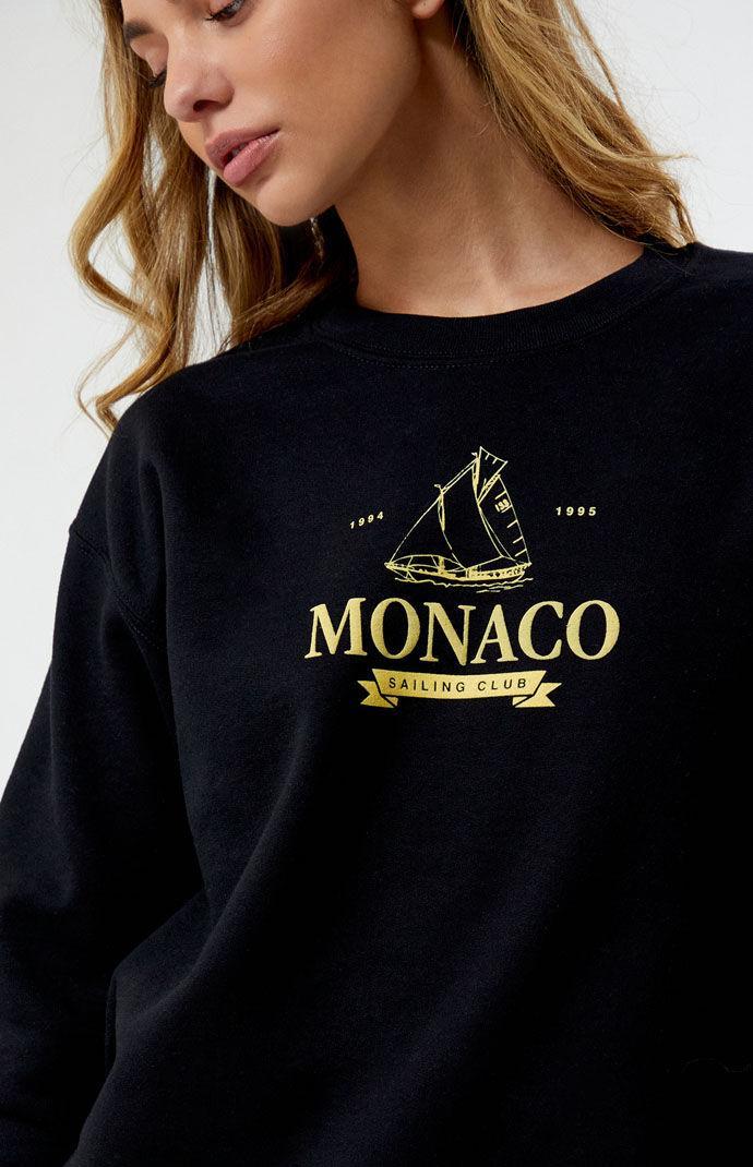 Women's Monaco Sailing Club Crew Neck Sweatshirt Product Image