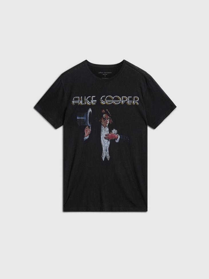 John Varvatos Alice Cooper Top Hat Tee Product Image