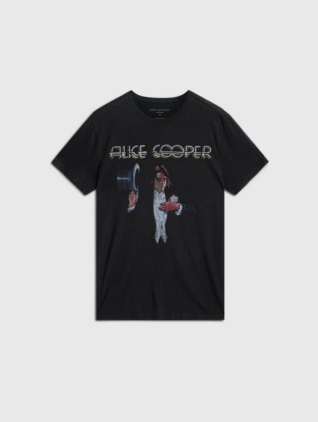 John Varvatos Alice Cooper Top Hat Tee Product Image