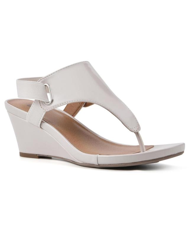 White Mountain Womens All Dres Wedge Sandals Product Image